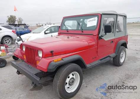 1988 Jeep Wrangler из США, поврежденный, VIN 2BCCV81J3JB543414